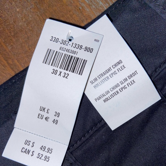 NWT Men’s Hollister pants - Picture 2 of 6